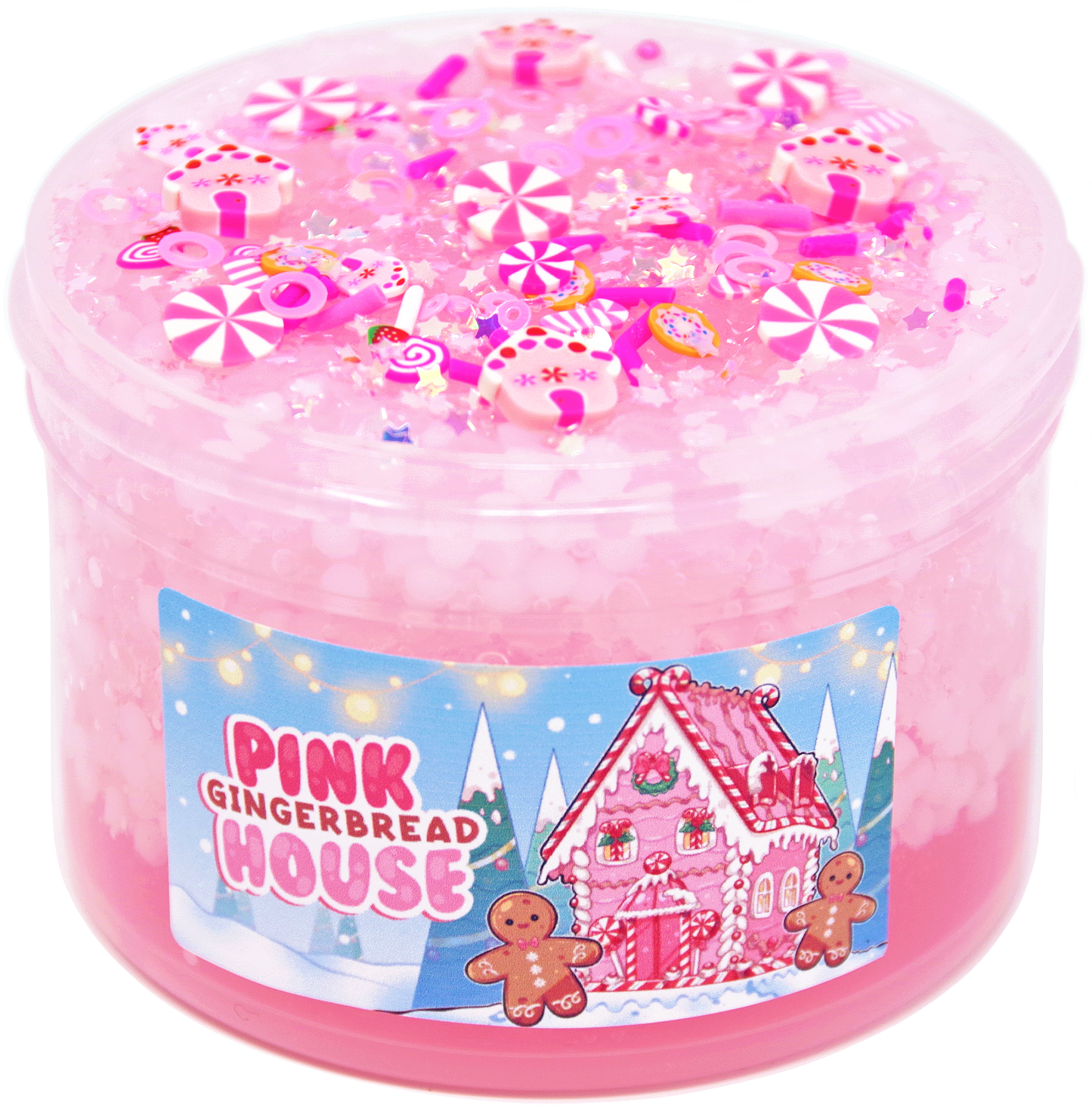 Pink Gingerbread House