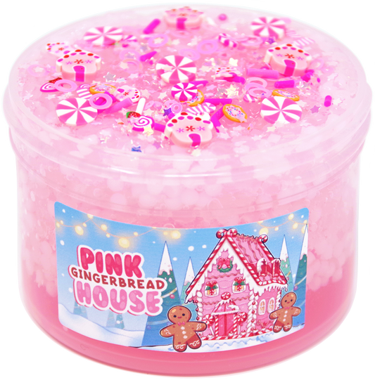 Pink Gingerbread House